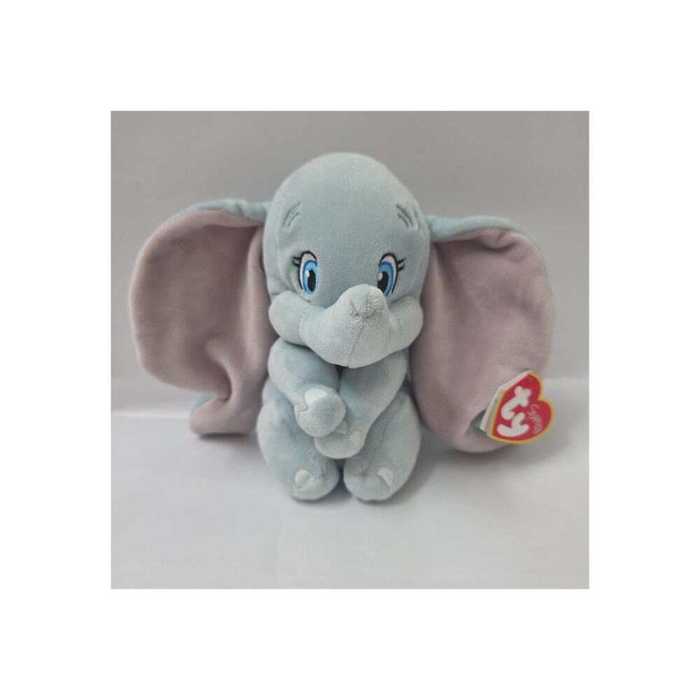 Dumbo Ty Beanie Buddies Sparkle Disney Dumbo The Elephant 6" NWT